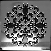 Mon Fleur square Ebbe drain cover