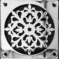 Motif Number 7 square drain