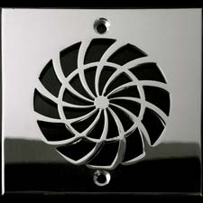 Shield square drain