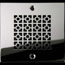 Squares pattern square drain