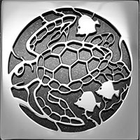 Caretta Caretta square Ebbe drain cover