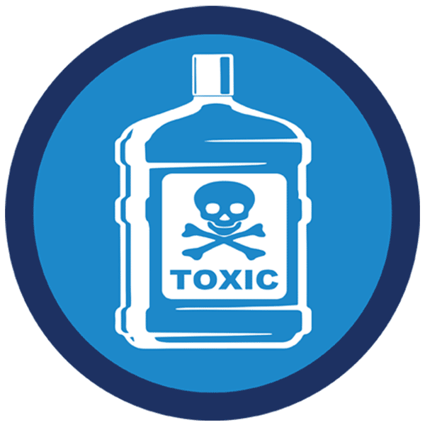 Don't use chemicals to unclog drains!