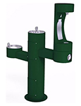 Three level bottle filling station