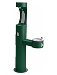 Bi-level bottle filling station by Halsey Taylor