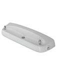 Dual bubbler trough-style drinking fountain