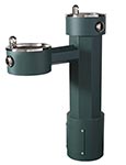 Vintage historical style pedestal drinking fountain
