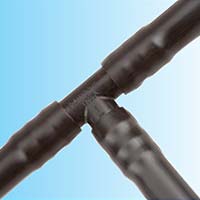 Drip irrigation tee fitting
