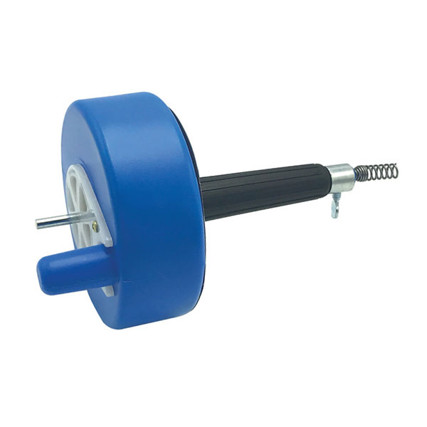 1/4 in. x 25 ft. Drill and Manual Drum Auger with Steel Plumbing Drain  Snake Drain Cleaning Cable to Remove Drain Clogs