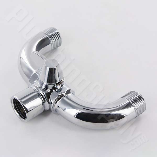 dual shower head with adjustable slide bar