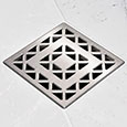 Lattice drain cover