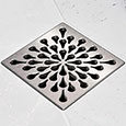Splash drain cover