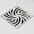 Twister drain cover