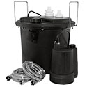 Hard water/scale removal system for tankless water heaters