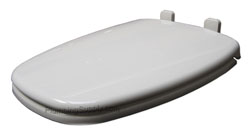 Eljer Emblem toilet seat with EZ Close hinges