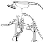 Elements of Design elephant spout deck mount leg tub faucet