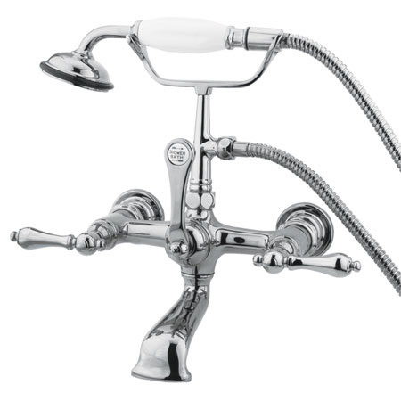 Elegant Wallmount Leg Tub Faucets