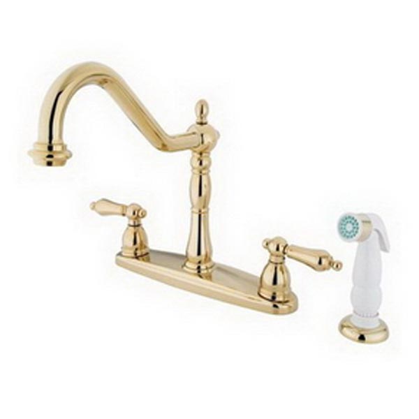 Victorian Price Handle Kitchen Faucet With Side Spray Victorian Price Handle Kitchen Faucet With Side Spray