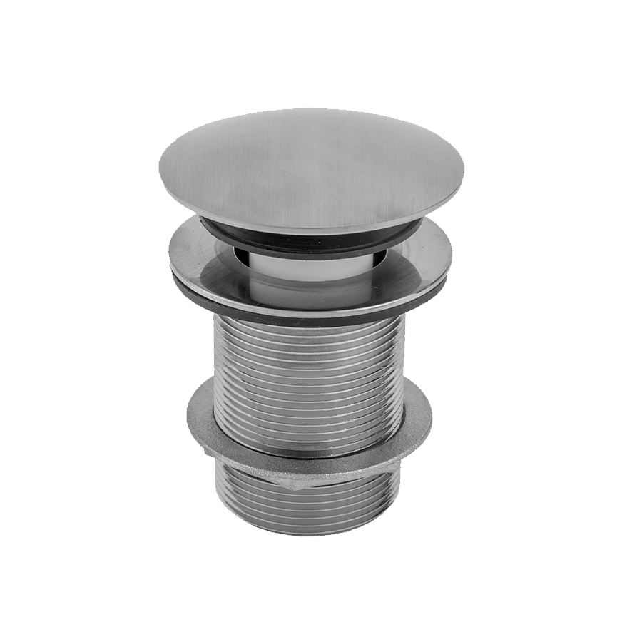 UNI-DRAIN Bathtub Drain Plug with Hair Catcher 1-1/4 NPSM Bathtub Drain  Stopper Fine Thread(Polished Chrome)