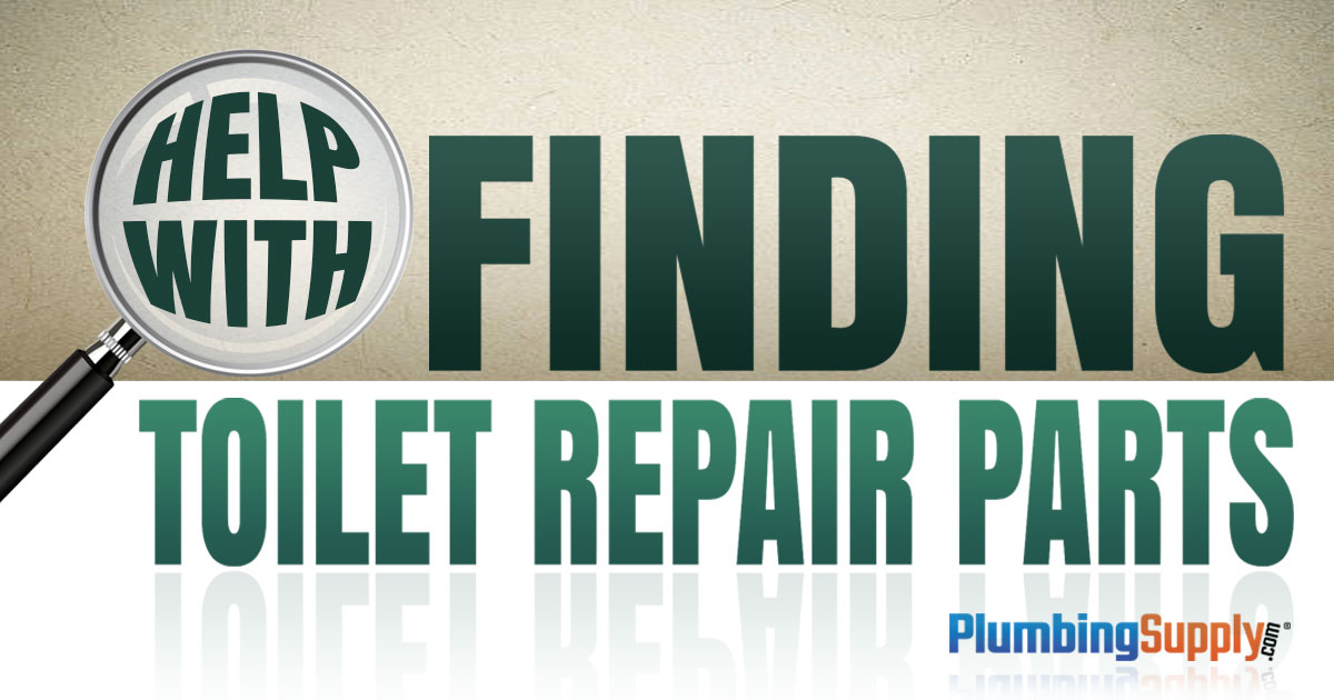 How to Find Toilet Repair Parts
