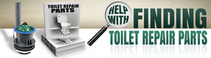 Finding replacement toilet parts