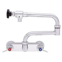 Fisher #48518 adjustable 8" wall faucet pot filler