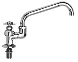 Fisher 60232 single deck faucet with swing spout