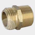 Brass hose adapter