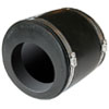 Eccentric flexible coupling