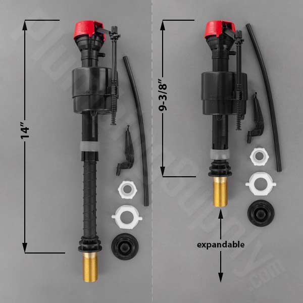 image of the Fluidmaster Pro45b toilet water control valve