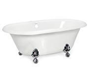 Diana freestanding double ended clawfoot bathtub