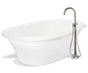 Heather one-piece Novel double ended freestanding bathtub