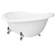 Princess clawfoot slipper tub