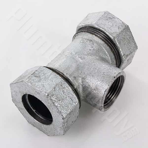 Galvanized compression fittings aka dresser fittings