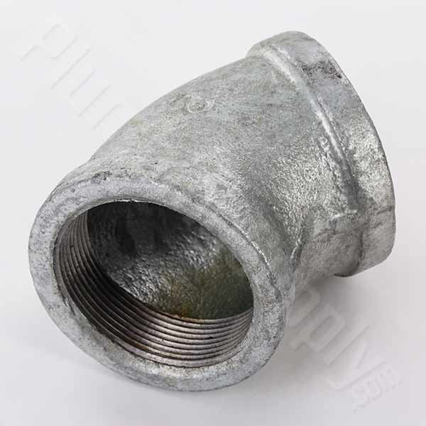 Galvanized 45° Elbow