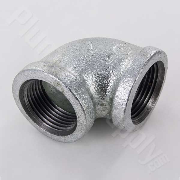 Galvanized 90° Elbow