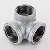 Galvanized Side Outlet 90°