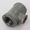 Galvanized Reducing Tee