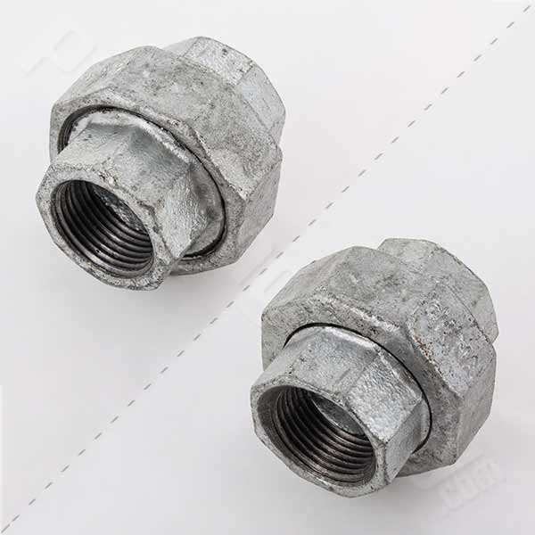 Galvanized Union