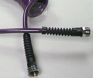 Example of good garden hose connection