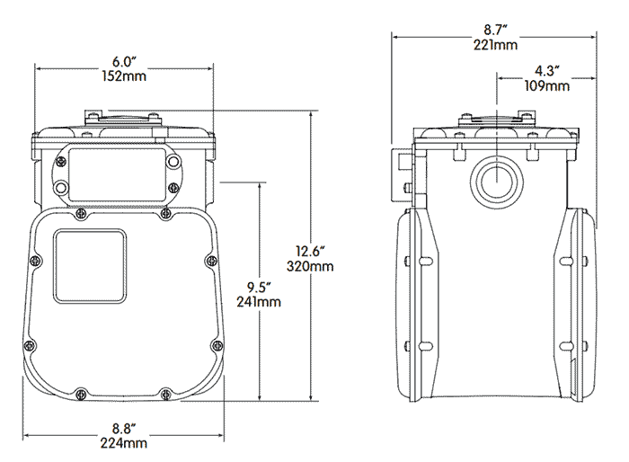 Natural Gas Meter Sizing Chart