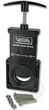 example of a replacement slice gate valve body kit
