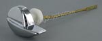 Gerber side mount toilet tank lever in chrome