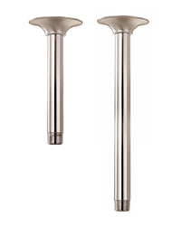 Danze ceiling mount shower arm, shown in Chrome
