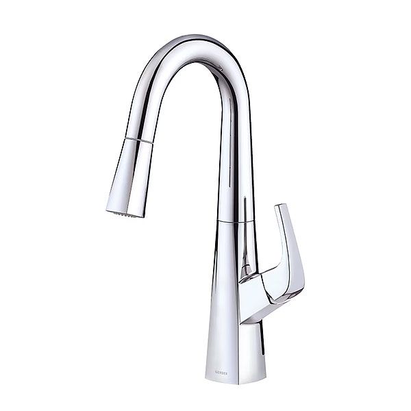 Vaughn Collection Single Handle Prep/Bar Faucet in Stainless Steel Finish