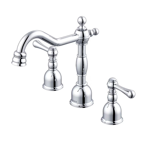 Opulence 2-Handle Widespread Bathroom Faucet - Chrome