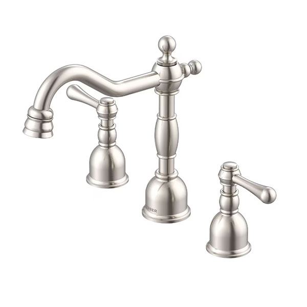 Opulence 2-Handle Widespread Bathroom Faucet - Brushed Nickel
