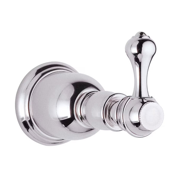 Robe hook in chrome finish