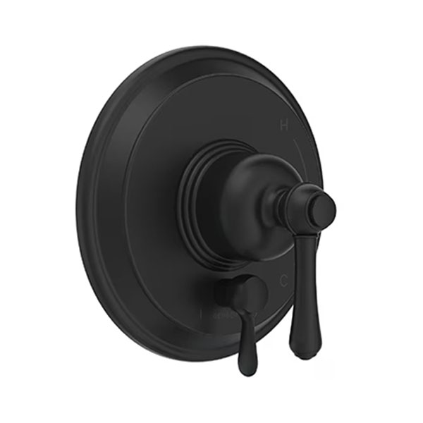 Opulence Pressure Balance Shower Valve - Satin Black