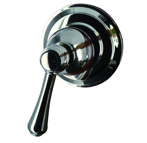 Opulence 4-Port Diverter Valve WITH Trim - Satin Black