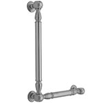 Angled grab bar